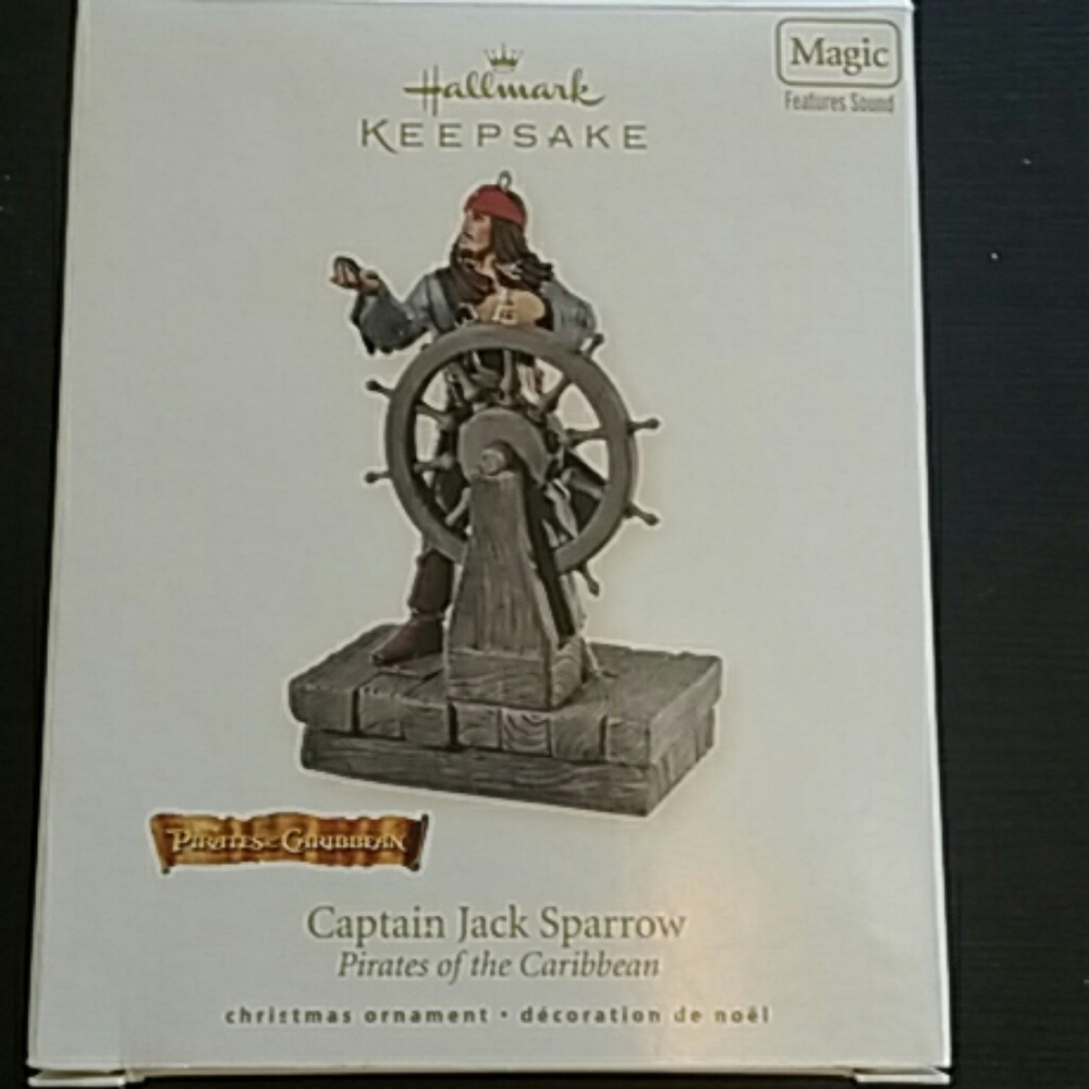 PotC Captain Jack Sparrow Hallmark ornament